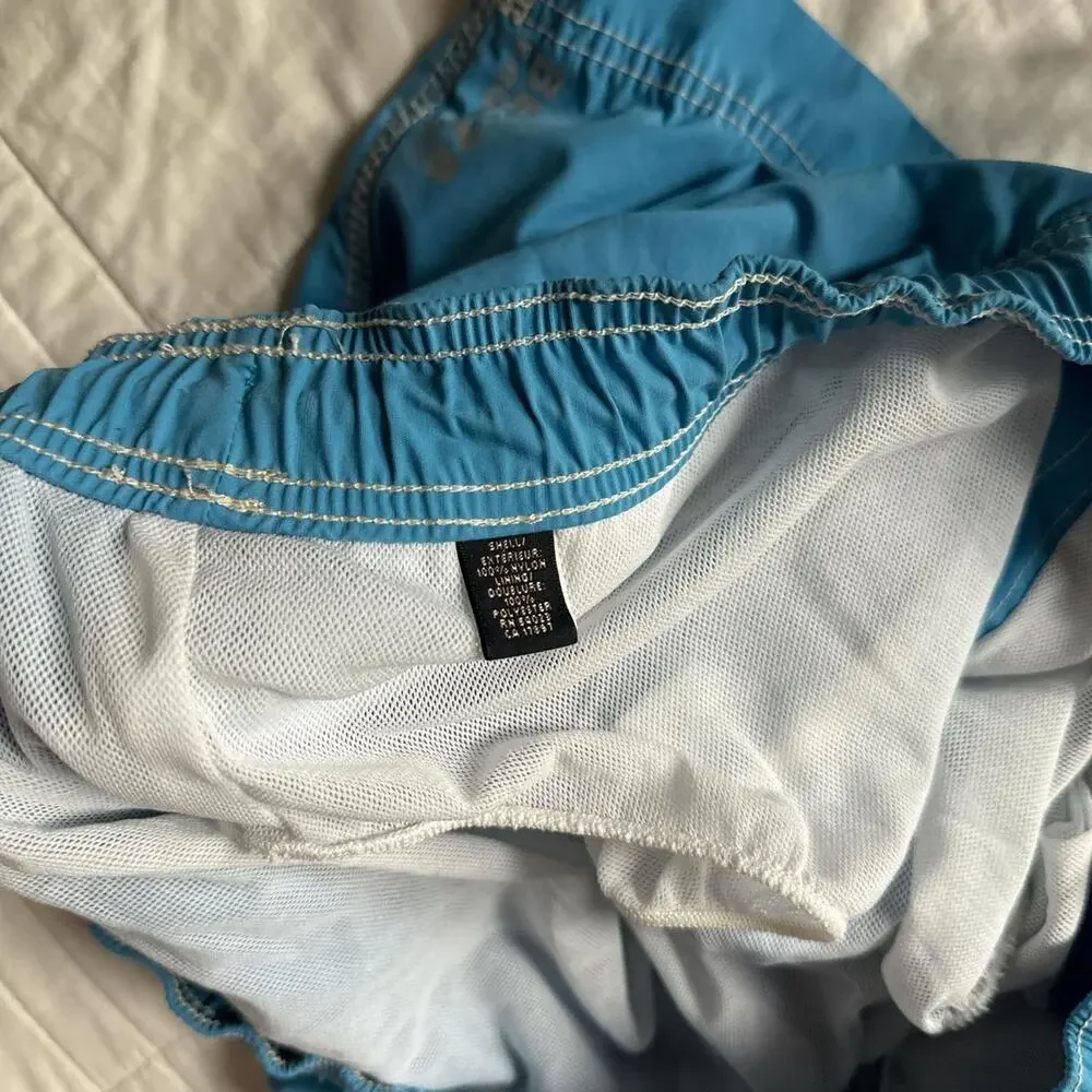banana‎ republic blue swim trunks sz L board shorts beach resort